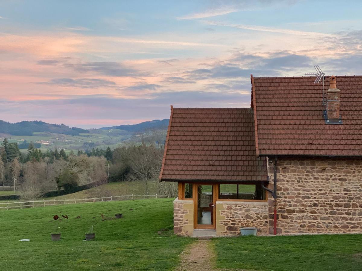 Вилла Les Perruchons Ancienne Grange Renovee Avec Soin Ozolles Экстерьер фото