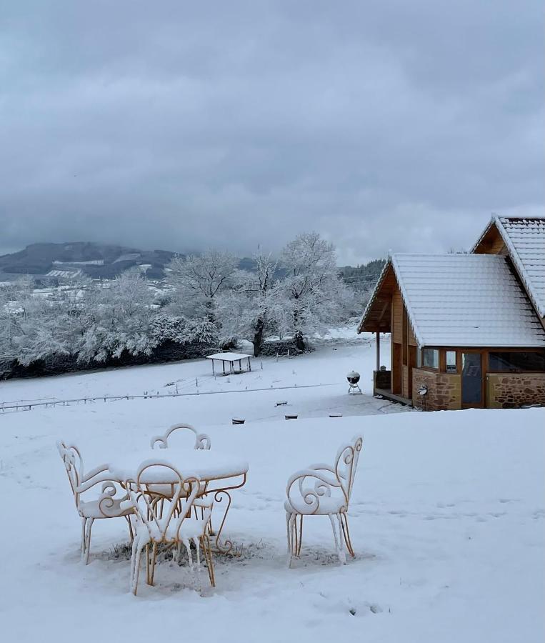 Вилла Les Perruchons Ancienne Grange Renovee Avec Soin Ozolles Экстерьер фото